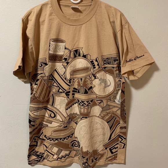 Vintage Other - Vintage 90s Pueblo of Acoma full print t shirt